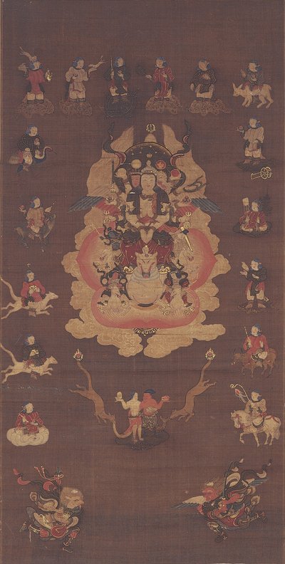 Mandala von Dakini-Tenki von Unbekannt Unbekannt